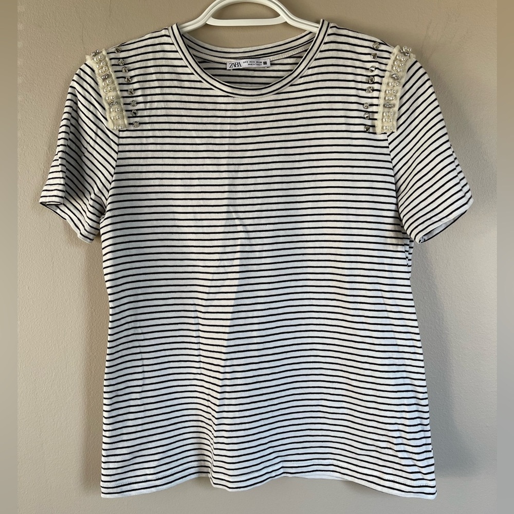Zara Striped T Shirt